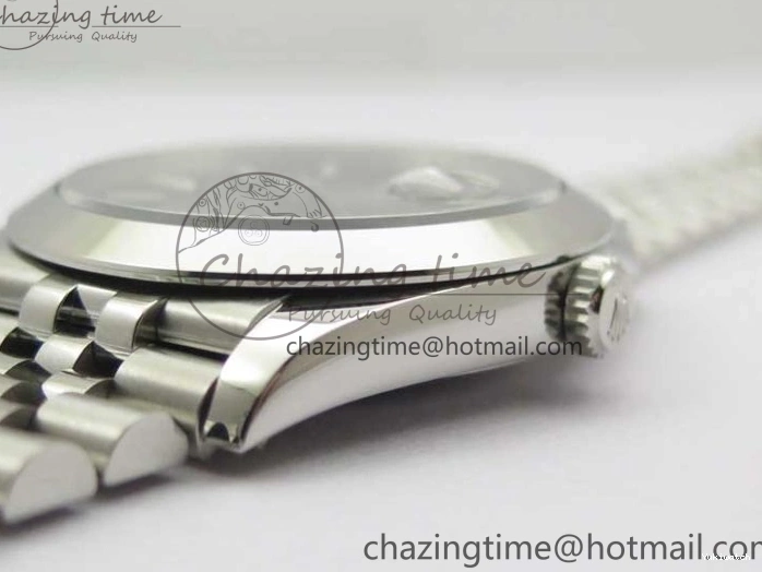 41 Gray Best Dial 904L VS3235 on 1:1 Jubilee VSF Edition DateJust SS 126330 Bracelet 0118